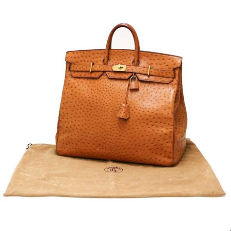 diamond hermes hac 50 ostrich money bag price|ostrich constance bags.